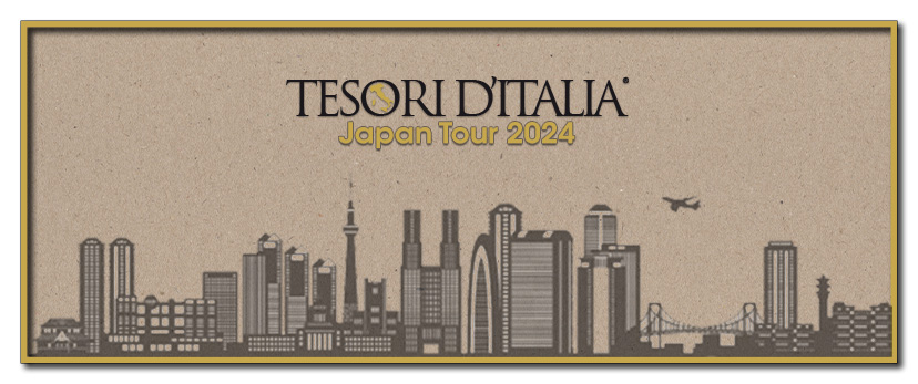 Nuove date per il Japan Tour di Tesori d’Italia, Ottobre 2024 – Marzo 2025